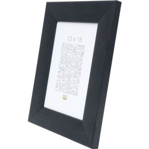 Rama drewniana S53G black painter look 30x40 cm
