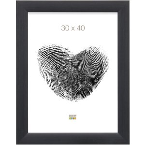 Rama drewniana S53G black painter look 30x40 cm