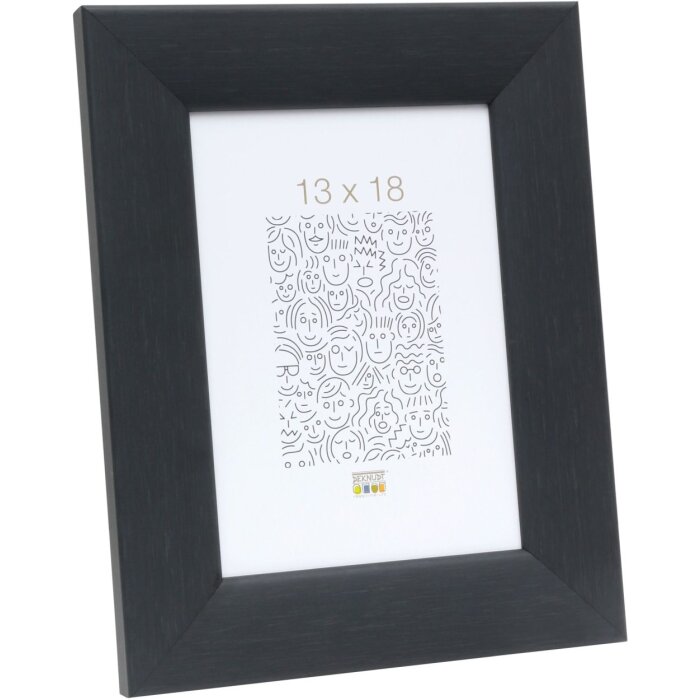 Rama drewniana S53G black painter look 30x60 cm