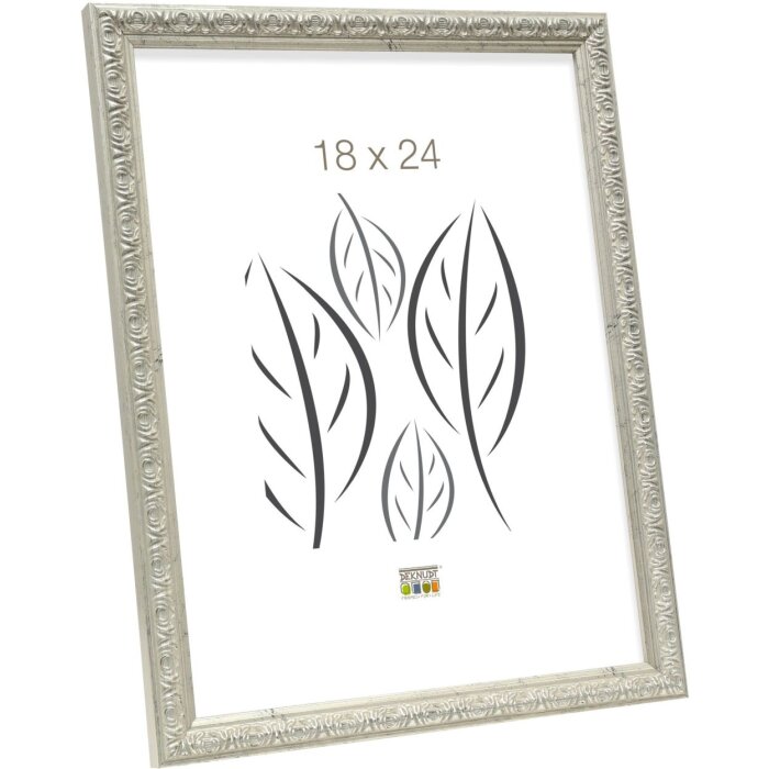 Ramka na zdjęcia ornamentowe S95L 18x24 cm srebrna