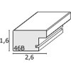 Drewniana rama S46BH Deknudt