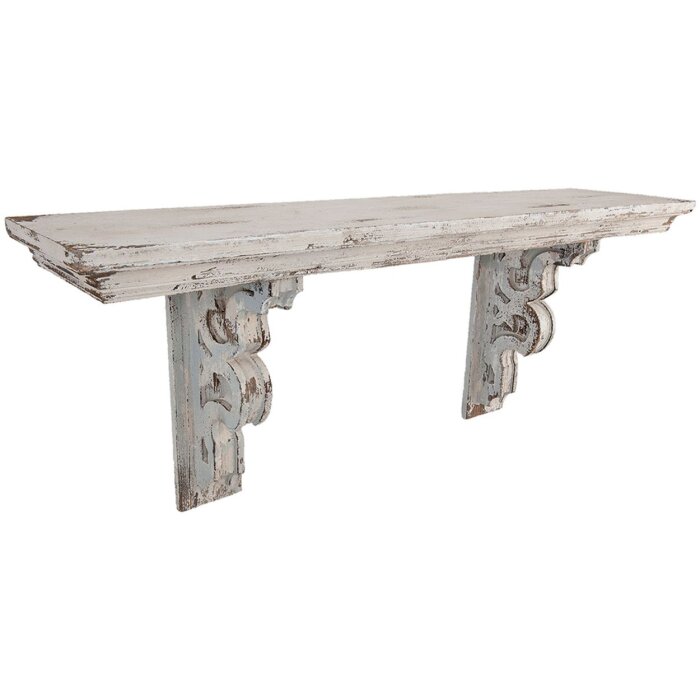 Półka ścienna shabby white - 5H0232 Clayre Eef
