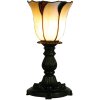 Lampa stołowa Tiffany Tulipan 27x18x35 cm naturalna