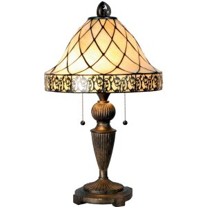 LumiLamp 5LL-5408 Lampa stołowa Tiffany Ø 36x62 cm...