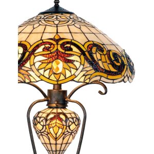Lampa stołowa Tiffany Ø 46x76 cm w kolorze...