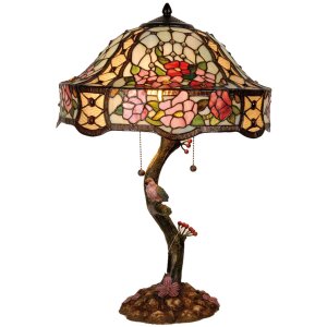LumiLamp 5LL-5631 Lampa stołowa Tiffany Ø 45x62 cm...