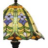 Lampa stołowa Tiffany Ø 30x48 cm w kolorze zielonym