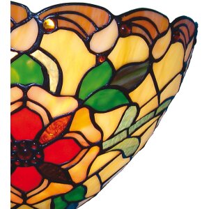 Lampa ścienna TIFFANY kolorowa - 5LL-8841 Clayre Eef
