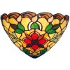 Lampa ścienna TIFFANY kolorowa - 5LL-8841 Clayre Eef