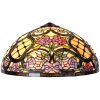 Abażur Tiffany Ø 50x30 cm pomarańczowy