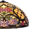 Abażur Tiffany Ø 50x30 cm pomarańczowy
