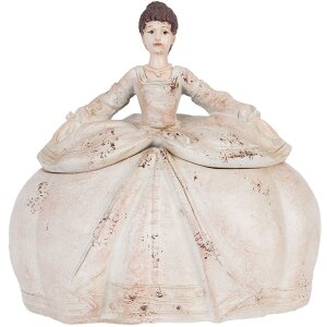 Clayre & Eef Pudełko na biżuterię MADAME 20x21x16 cm...