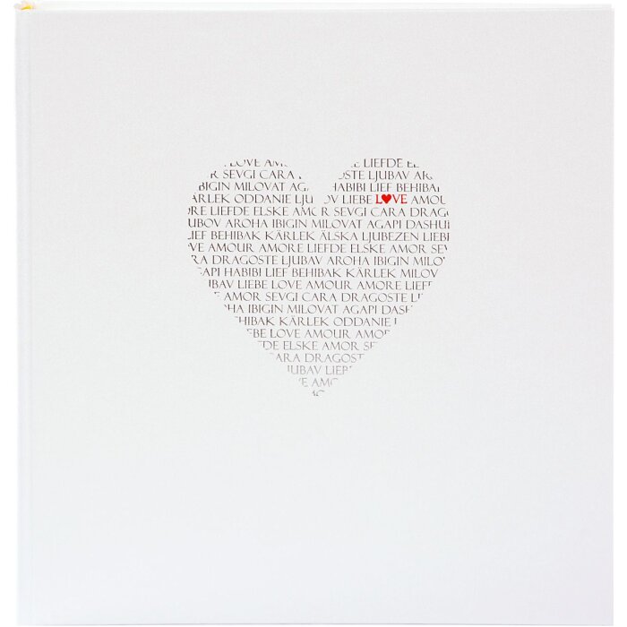 Goldbuch Album ślubny Love 29,5x31 cm 60 białych stron