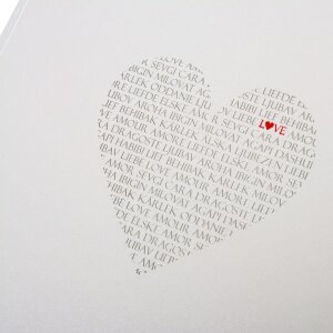 Goldbuch Album ślubny Love 29,5x31 cm 60 białych stron