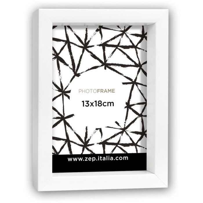 Ramka blokowa Inn 10x15 cm biała