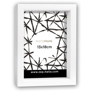 Ramka blokowa Inn 10x15 cm biała