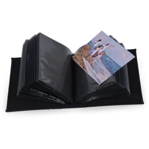 Henzo Stock Album Pure Black 10x15 cm i 13x19 cm