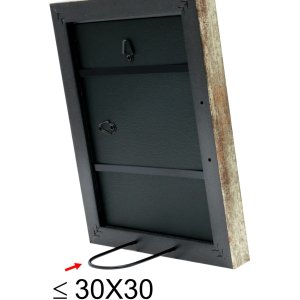 Ramka na zdjęcia srebrna plastikowa 18,0 x24,0 cm S95MD