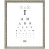 Ramka na zdjęcia srebrna plastikowa 18,0 x24,0 cm S95MD