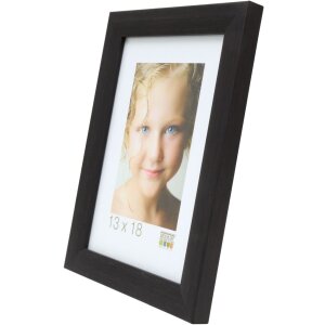 Ramka drewniana S54S czarna 15,0 x15,0 cm