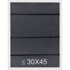 Ramka drewniana S54S czarna 15,0 x15,0 cm