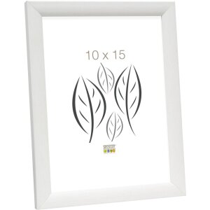 Ramka drewniana S54S biała 20,0 x20,0 cm