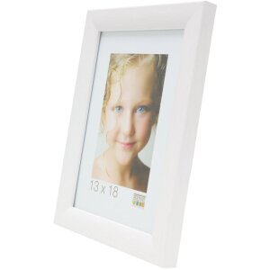 Ramka drewniana S54S biała 20,0 x20,0 cm