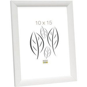 Rama drewniana S54S biała 40,0 x60,0 cm