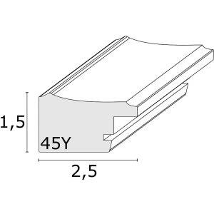 Ramka na zdjęcia drewno brąz 15,0 x20,0 cm S45YD