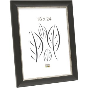 Ramka na zdjęcia czarna plastikowa 13,0 x18,0 cm S45WF
