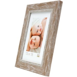 Ramka na zdjęcia beżowa plastikowa 15,0 x20,0 cm S45VY
