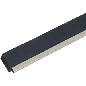 Bilderrahmen grau Kunststoff 13,0 x18,0 cm S45VF