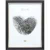 Ramka na zdjęcia szara, plastikowa 20,0 x25,0 cm S45VF