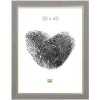 Bilderrahmen grau Kunststoff 20,0 x28,0 cm S45VF