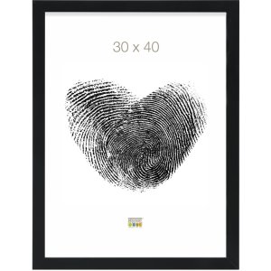 Rama drewniana S45S czarna 30,0 x30,0 cm