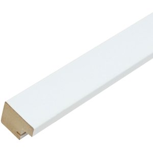 Ramka drewniana S45S biała 15,0 x15,0 cm