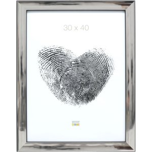 Ramka na zdjęcia srebrna plastikowa 15,0 x20,0 cm S45ND
