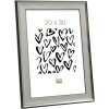 Ramka na zdjęcia srebrna plastikowa 15,0 x20,0 cm S45ND