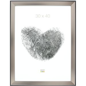 Ramka na zdjęcia srebrna plastikowa 20,0 x20,0 cm S45FD