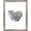 Ramka na zdjęcia srebrna plastikowa 20,0 x20,0 cm S45FD