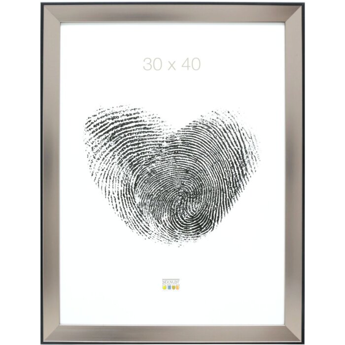 Ramka na zdjęcia srebrna plastikowa 30,0 x40,0 cm S45FD