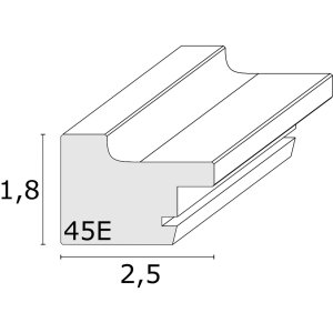 Ramka na zdjęcia drewno szare 10,0 x15,0 cm S45ES