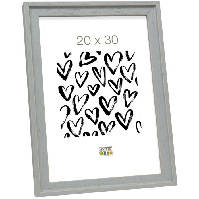 Ramka na zdjęcia drewno szare 13,0 x18,0 cm S45ES