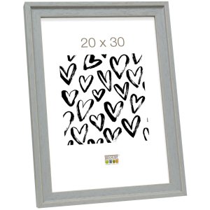 Ramka na zdjęcia drewno szare 13,0 x18,0 cm S45ES