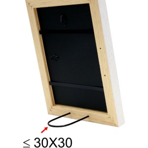 Ramka na zdjęcia drewno białe 20,0 x30,0 cm S45ES