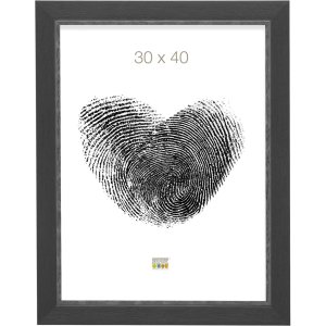 Ramka na zdjęcia czarna plastikowa 24,0 x30,0 cm S45CF