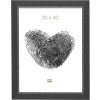 Ramka na zdjęcia czarna plastikowa 24,0 x30,0 cm S45CF