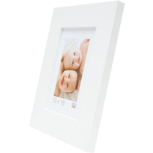 Ramka na zdjęcia drewno białe 40,0 x50,0 cm S43BK