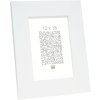 Ramka na zdjęcia drewno białe 40,0 x50,0 cm S43BK