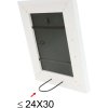 Ramka na zdjęcia drewno białe 40,0 x50,0 cm S43BK